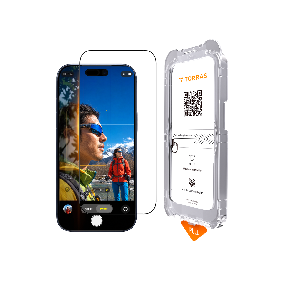 Torras Apple iPhone 18 Pro Max Sunview AR Shield (Gen 5th) Cam Ekran Koruyucu